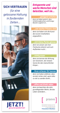 Lesezeichen Resilienz - praevo